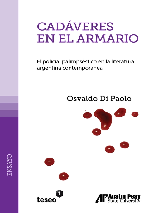 Title details for Cadáveres en el armario by Osvaldo Di Paolo - Available